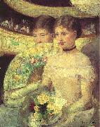 Mary Cassatt The Loge Spain oil painting artist